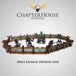 Necron Defence Line from Chapter House Studios