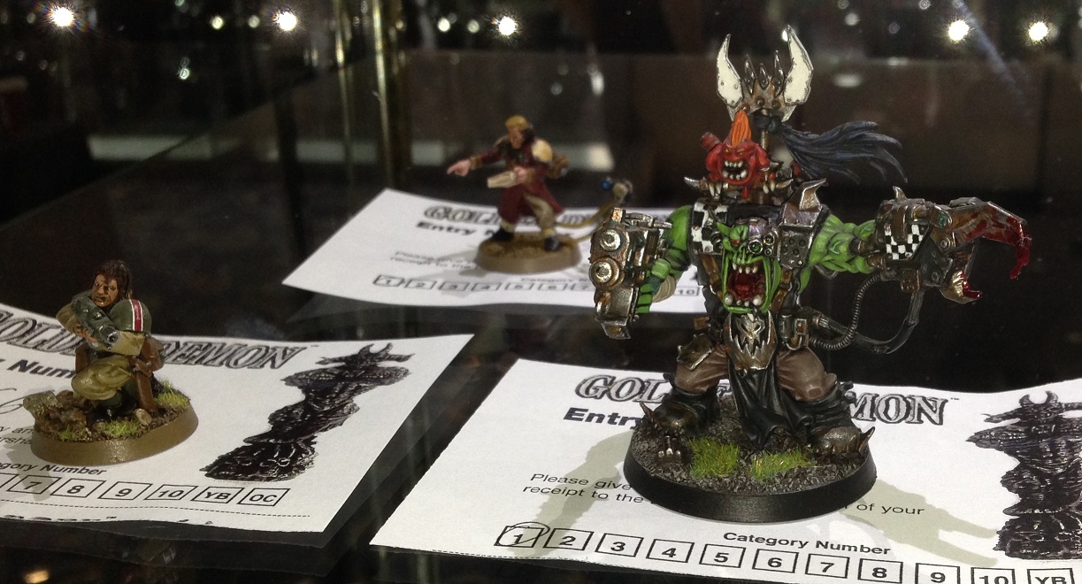 Ork War Lord 40k Single Miniature Golden Demon 2014
