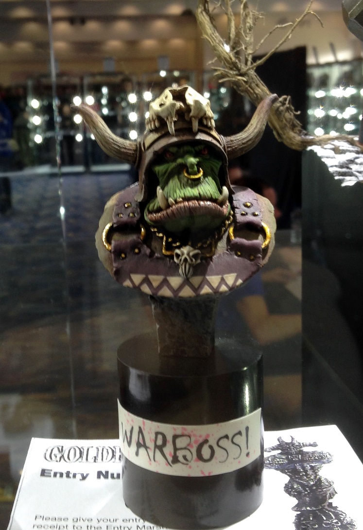 Ork Bust - Open Competition Golden Demon 2014